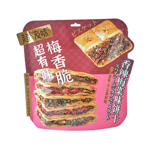 超友味-香辣梅菜味饼干208g