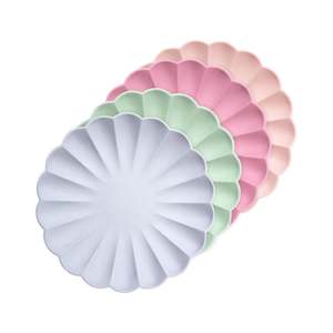 Simply Eco Party Plates: Multicolour Simply Eco Small Plates