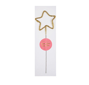 Gold Star Sparkler