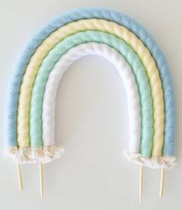 Large Rainbow Cake Topper