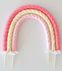 Cake Toppers: Medium Rainbow Cake Topper