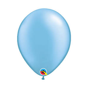 Under The Sea: Pearl Azure Blue 11" Latex Balloon
