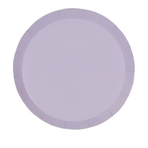 Plates: Pastel Lilac Snack Plates