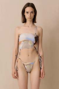 Swimwear: Beam Tie Bottom Mirador