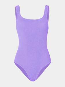 Coverage Square Neck Swim Lilac