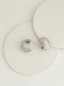 Odette Hoops Silver