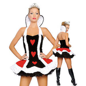 Wonderland Costumes: Sexy queen of hearts