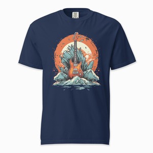 Frontpage: Molten Riff | Comfort Colors Premium Music T-Shirt