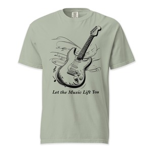 Strat Lines | Comfort Colors Premium Music T-Shirt