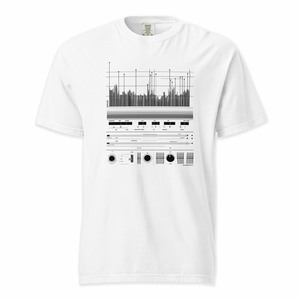 Frontpage: Data Waveform | Comfort Colors Premium Music T-Shirt