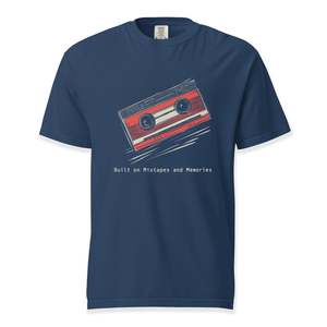 Built on Mixtapes and Memories | Comfort Colors Premium Music T-Shirt