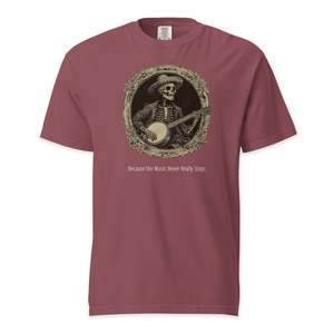 Frontpage: Forever Pickin’ T-Shirt | Comfort Colors Premium Music T-Shirt