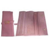Travel Collection - Melric International: Jewellery Roll - Pink