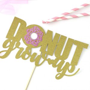 Products: Donut Grow Up Cake Topper - Melrose Paper Designs