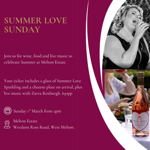 Frontpage: Summer Love Sunday - 1st March 2026
