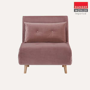 Haru Chair Pink Velvet