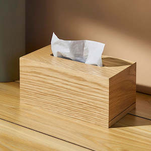 Storage: Oku Tissue Box Large - Natural