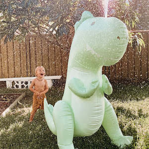 Inflatable Giant Sprinkler | Surfing Dino