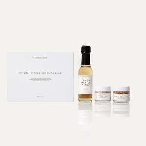 Homewares: Tasteology - Lemon Myrtle Cocktail Kit