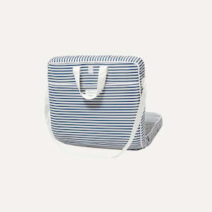 Take Anywhere Folding Chair - Resort Navy Stripe