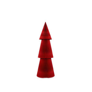 Homewares: Paper Christmas Tree - Small Red