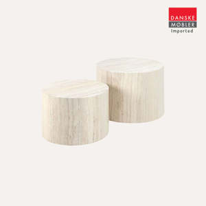 Dice Coffee Tables 2-pce Set - Round