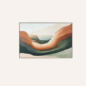 Wall Art: Sunset Mountains V2