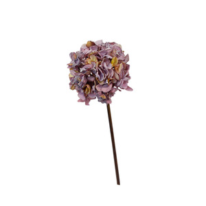 Dried-Look Hydrangea Lavender - 48.5cm