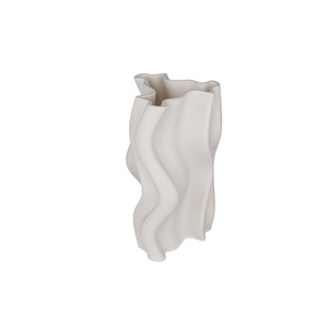 Arti White 3D Ceramic Vase - Small