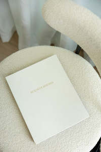 My School Memories - Keepsake Journal - Ivory