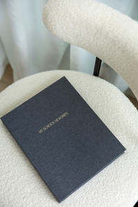 My School Memories - Keepsake Journal - Charcoal