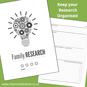 Travel: Family Research Notebook