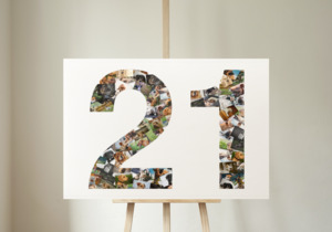 Custom Collection: Number Collage