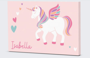 For The Little Ones: Little Ones Canvas- Unicorn