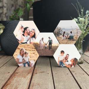 Photo Walls 1: Hexagon Set of 5