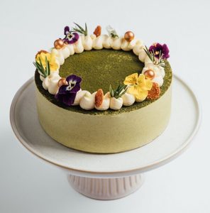 Products: The Best Matcha Cake in Auckland Matcha Yuzu Cake MEMO Cakery