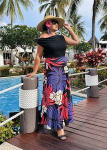 Selina Skirt - Violet Palms