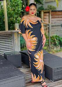 Sale: Elsie Dress - Gold