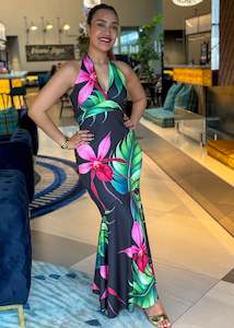 Ella Dress - Midnight Orchid