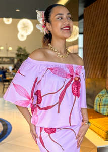 Tops: Manamea Top - Pacific Blush