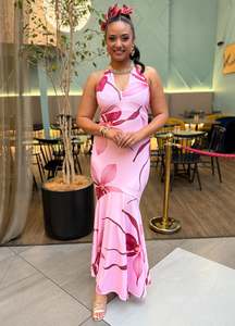 Ella Dress - Pacific Blush