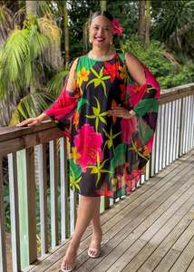 Kaftans: Stella Kaftan - Island Blooms