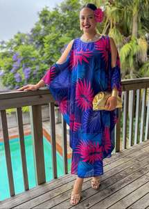 Kaftans: Pele Kaftan - Blue Breeze