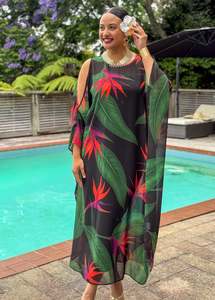 Pele Kaftan - Bird of Paradise