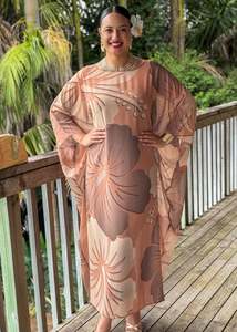 Kaftans: Tala Kaftan - Coco Hibiscus