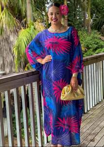 Kaftans: Tala Kaftan - Blue Breeze