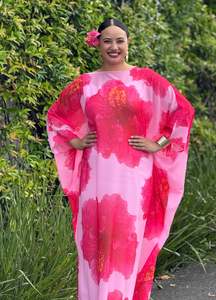 Kaftans: Tala Kaftan - Hibiscus Dream