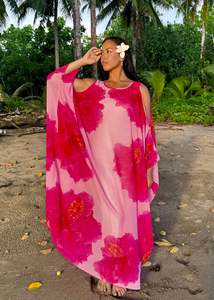 Pele Kaftan - Hibiscus Dream