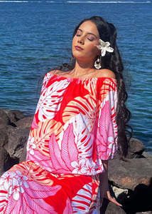 Tops: Manamea Top - Lava Splash