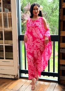Kaftans: Pele Kaftan - Pink Pearl